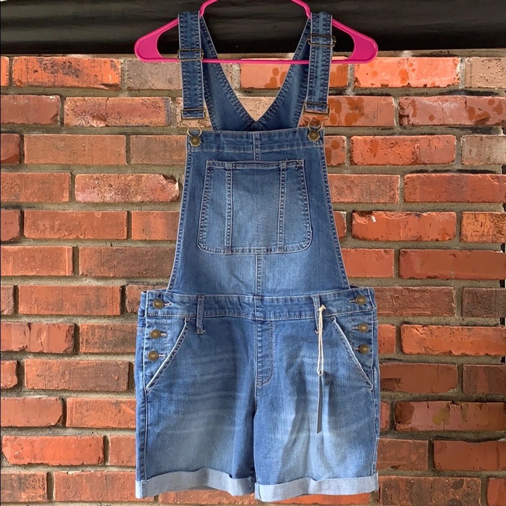 Denim overalls